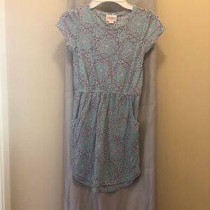 LuLaRoe Mae Dress Girls Size 6